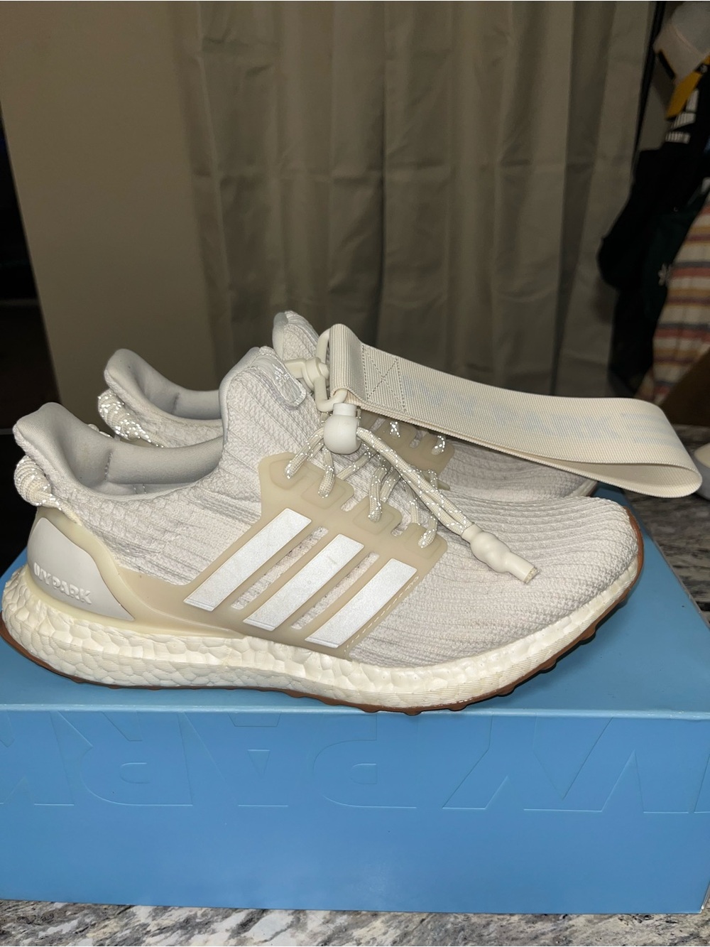 adidas IVY PARK Ultra Boost OG in Cream White
